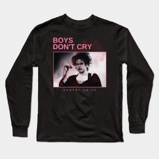 boys don't cry - vintage minimalism Long Sleeve T-Shirt